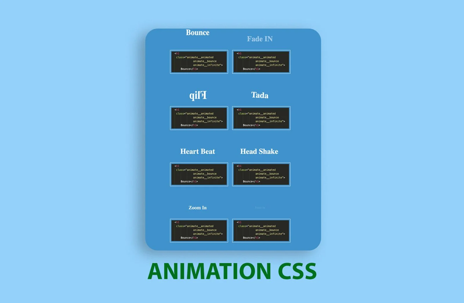 Animation website  banner